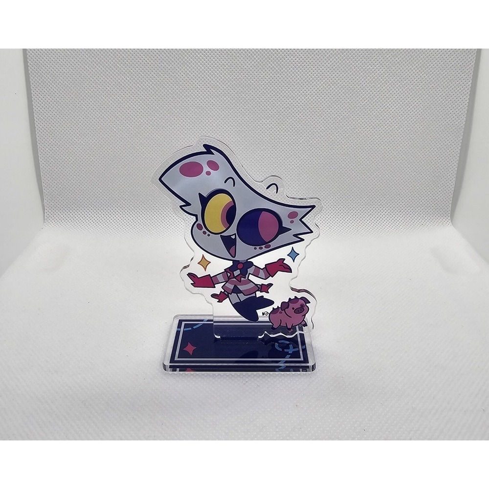 Replica of Hazbin Hotel Angel Dust Chibi Standee / Stand
